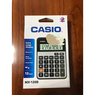 CASIO卡西歐‧12位數雙電源商用計算機/MX-120B 公司貨