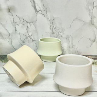 ║臺韓║繽紛馬卡龍 快速出貨020082 SY40※有排水孔※隨機出貨※陶瓷花器.花盆.盆器