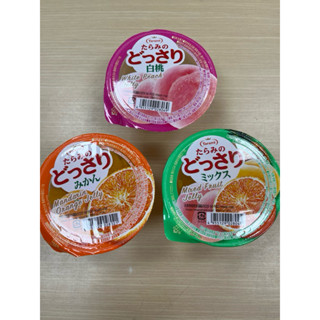 現貨 多樂美 果凍杯 橘子 綜合 水蜜桃 日本 TARAMI 達樂美 果凍杯系列 大顆水果果凍