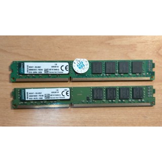D.桌上型電腦記憶體-KVR16N11/8金士頓DDR3 1600 8GB*2共16G 雙面 不分售 直購價580