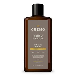 美國 Cremo 皮革菸草 沐浴露（男性男士男生香水沐浴乳沐浴膠 男用香氛身體保濕控油沐浴精 男 敏感肌抗敏沙龍洗澡沐浴