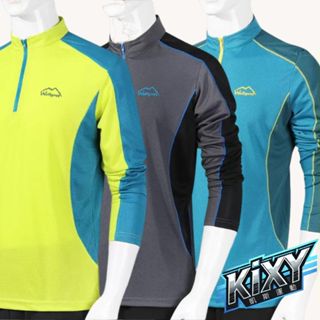 KIXY-現貨-男長袖排汗衫 運動上衣 吸濕排汗 快乾 透氣 健身 跑步 訓練 登山 戶外 機能衣 運動服 運動長袖上衣