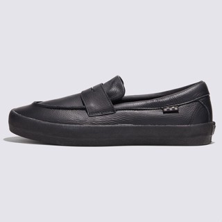 【LittleSeoul】韓國代購 VANS Skate Loafer 全黑 黑 皮革 滑板 樂福鞋 懶人鞋 男女鞋