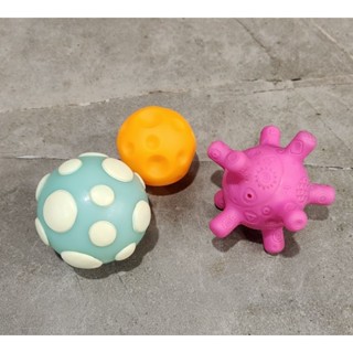 原廠正品 感統玩具 美國B.Toys 星奇四觸覺感統球 二手