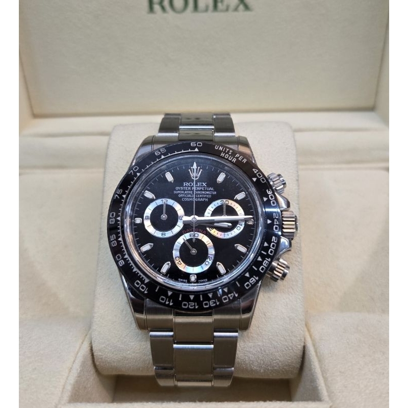 勞力士 116500 黑面 Daytona ROLEX 迪通拿 熊貓 陶瓷外圈 116500LN