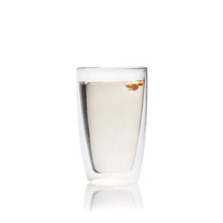 Chikao耐熱雙層玻璃杯 綠茶雙層杯 380ml 金益合玻璃器皿