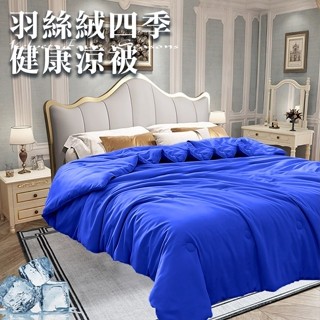 臺灣現貨（隔日出貨）健康四季羽絲絨涼被 薄被 冷氣被 能量被 涼被 四季被 2.0Kg