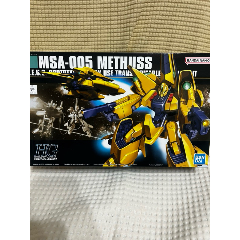 BANDAI 萬代 鋼彈Z HGUC 1/144 #061 MSA-005 METHUSS 梅塔斯 可變形 現貨未組