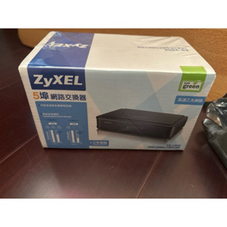 全新未開封 網路交換器 ZYXEL ES-105E
