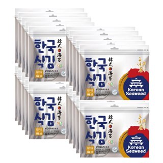 【三味屋】 韓式 麻油 海苔 原味 (雙潔淨標章) 30g 組合/組