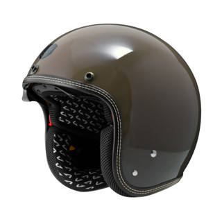 ∥益發安全帽_建國店∥ASTONE SP3-2 咖啡拿鐵 復古 內墨片 4/3罩 安全帽 內櫬全可拆 贈鏡片