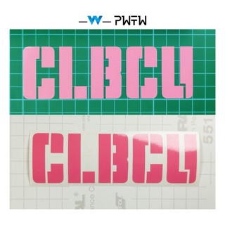 [PWTW] CLBCU 蜂鳥 sym 三陽 割字 機車貼紙 反光貼紙 防水貼紙 貼紙