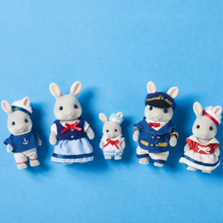 全新 日版現貨 Sylvanian Family 森林家族 水手兔家族 (日本限定商品) 橫濱限定款 玩具 聖誕節 禮物