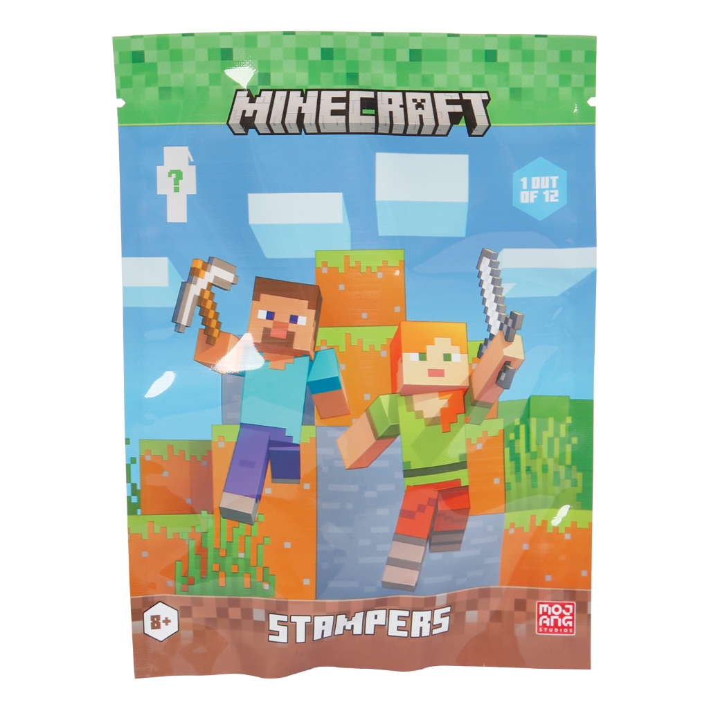 MINECRAFT-麥塊 印章公仔盲包 我的世界