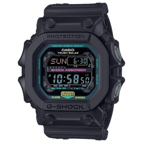 CASIO卡西歐 G-SHOCK強悍螢光色彩大錶面電子系列/GX-56MF-1A