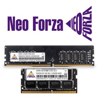 Neo Forza 凌航 DDR4 3200/16G 桌上型/筆記型 RAM(原生)