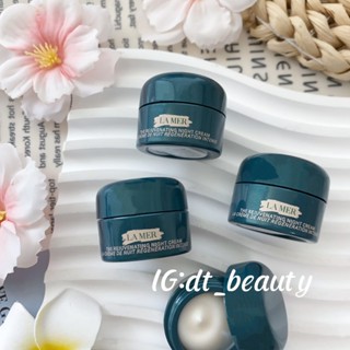 LA MER 海洋拉娜 醇萃活膚晚霜 晚霜 3.5ml 精華晚霜 乳霜 夜間護膚乳 夜晚保養 Night Cream 乳