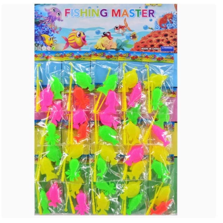 【微笑文創】古早味小玩具 釣魚玩具 過家家酒 魚竿釣魚 海洋動物戲水  親子玩具 小學生教課材料 懷舊玩具 童玩 三太子