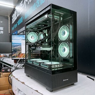【豪騰電腦】王者5號 AMD R7 7700 MPK 獨顯 RTX5060Ti 16G 全幅式無限鏡 360 水冷 電競