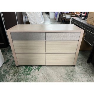 【全國二手傢俱館】＊樣品＊高階裝潢板六抽斗櫃/收納置物鬥櫃/中式衣櫃/置物櫃/收納櫃/二手傢俱