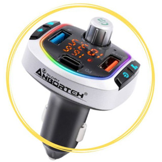 便宜小小舖-安伯特 ABT-E086 車用藍芽MP3音樂撥放器+快充PD+QC3.0 (國家認證) 藍芽播放器車充