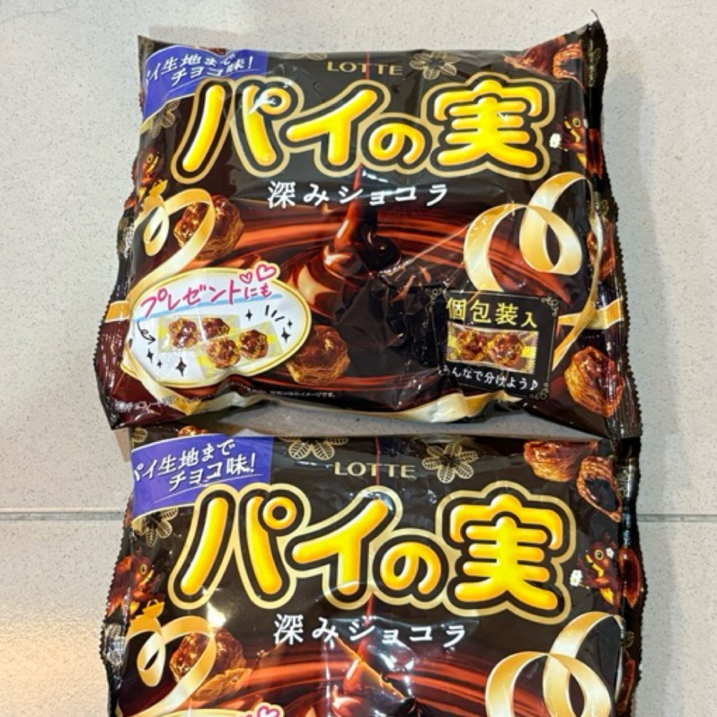 【隔日到貨】LOTTE 濃厚巧克力風味千層派 124g 巧克力 千層派 巧克力派 樂天 派之實 可可千層派