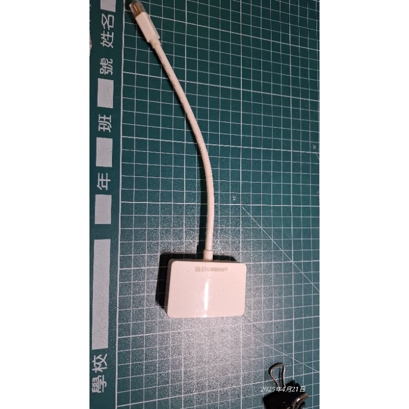 APPLE MAC UGREEN Mini Display Port Mini DP to HDMI VGA