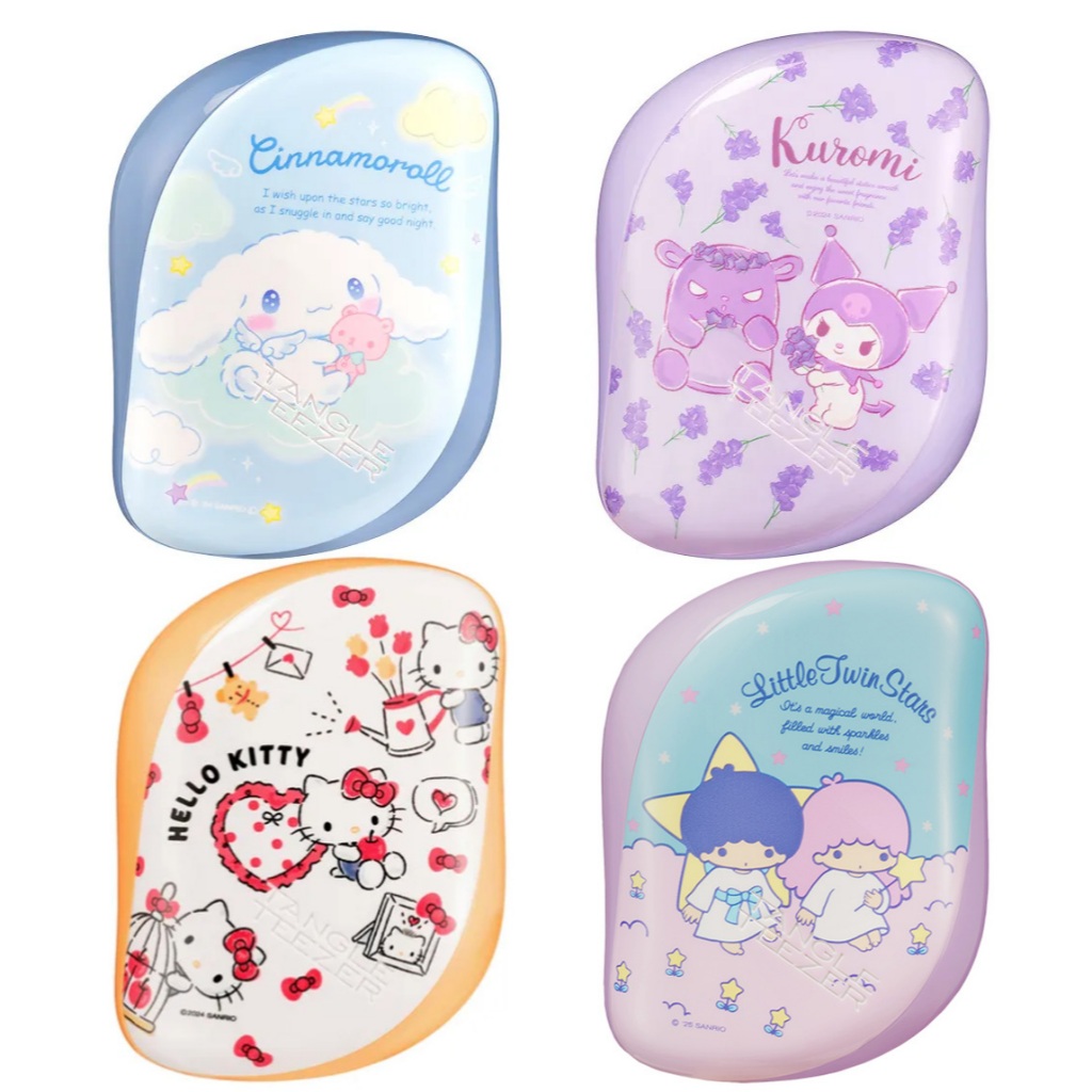 現貨 日本限定 Tangle Teezer 三麗鷗 護髮梳 梳子 魔法梳 正品 大耳狗 酷洛米 KITTY 雙子星