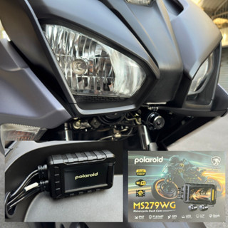寶麗萊 機車行車記錄器 ms279wg Polaroid 寶麗萊 行車記錄器 279 GPS 臺南安裝 蜂鷹 星易科技