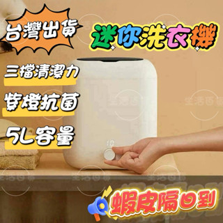 臺灣現貨 洗衣機 隨身小型洗衣 脫水 蔬果清洗 兩用款 機 內衣褲專用 襪子清洗出租房家用迷妳便攜式小型 除殺菌 usb