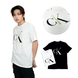 衝評 金運加持 CK金屬質感 短T Calvin Klein 純棉 T恤 CK上衣 @1450
