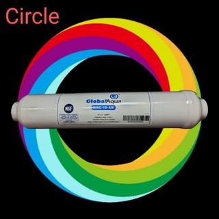 [CIRCLE淨水]美國Global Aqua 小T33 活性碳濾芯/RO機濾芯第5道