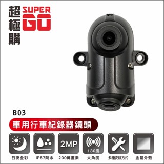 【臺灣現貨】1080P 寶馬頭 4PIN 車用行車紀錄器鏡頭 流媒體行車紀錄器 專用車載鏡頭 B03