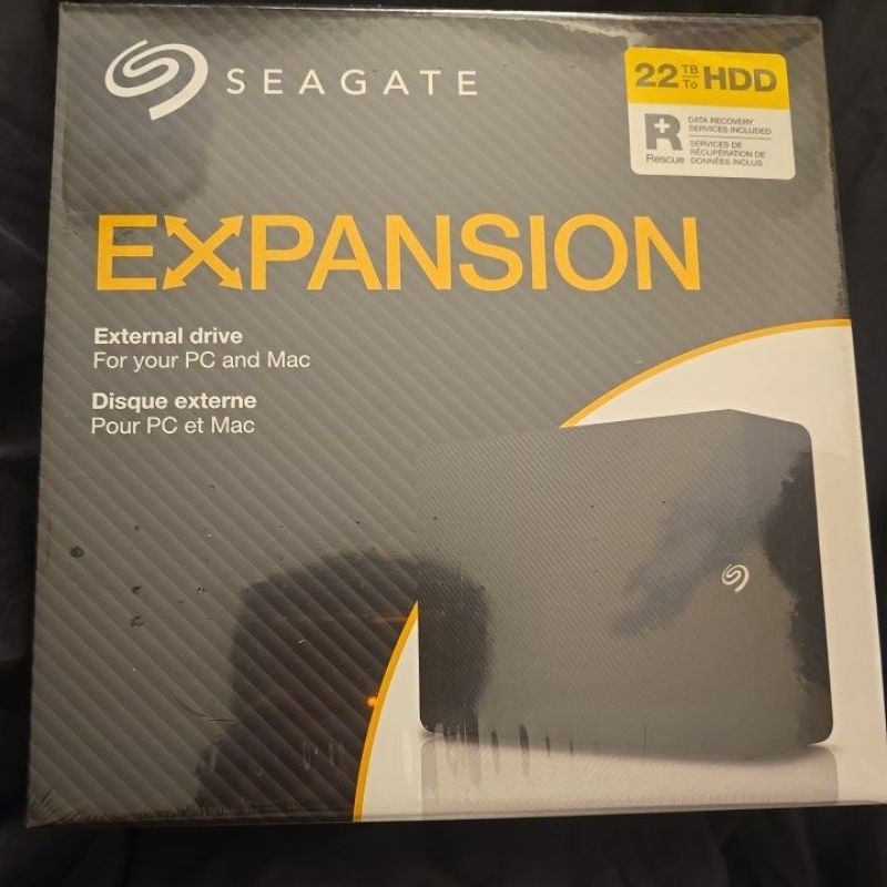 Seagate Expansion 22TB 外接硬碟 USB 3.0 (STKP22000400) 限量優惠
