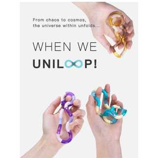 台現出貨+正品保證 Uniloop纏結🌸adhd玩具 tangle玩具 焦慮症玩具✨專註力焦慮戒癮 手指療法 治癒扭扭樂