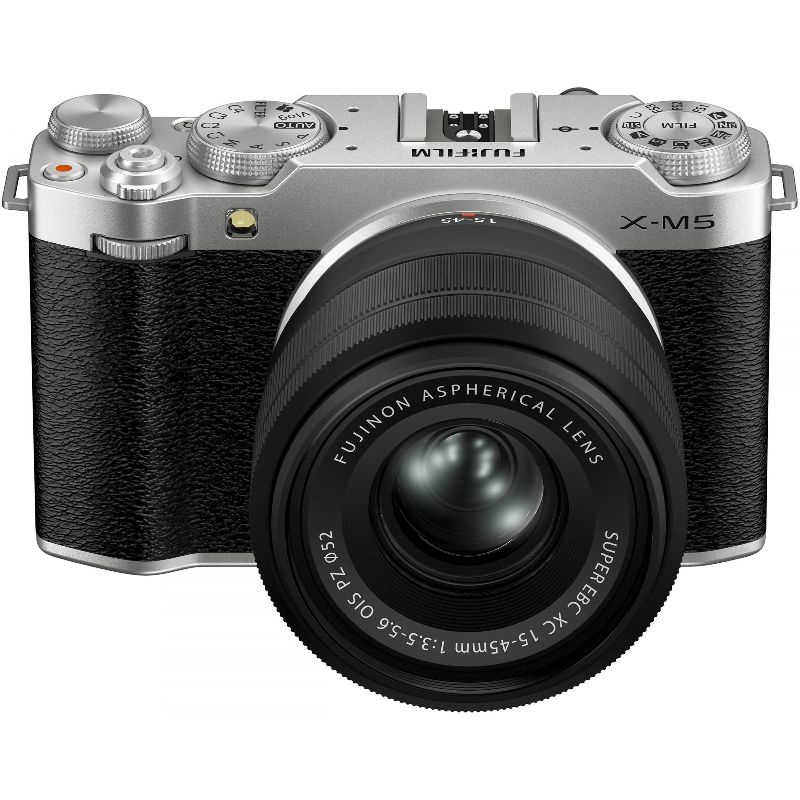 全新FUJIFILM X-M5+XC15-45mm KIT 富士 XM5（銀機）