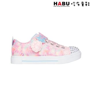 【SKECHERS】女童系列 燈鞋 Underwater Magic 貝殼 中童 314824LLPMT｜哈布童鞋
