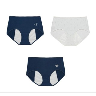 華歌爾 嬪婷 生理褲 🔥免運🔥 海洋風 BS7526S 中低腰 小平口 日間+1夜間+2(三件組) 華歌爾 生理褲