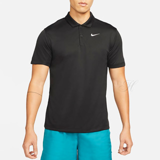 NIKE POLO SOLID 男 POLO衫 短袖上衣 網球 GOLF 高爾夫 運動上衣 黑-DH0858010