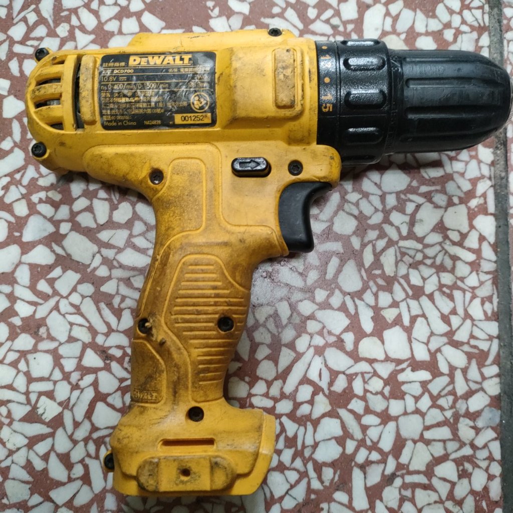二手機 DEWALT 德偉 得偉 DCD700 12V 鋰電 起子機 電鑽 電鑽主機