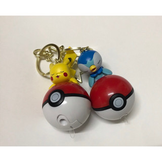 正版授權 玩樂主義 寶可夢 Pokémon 公仔鑰匙圈 發光掛件 皮卡丘 妙蛙種子 波加曼 可達鴨 精靈球 超可愛
