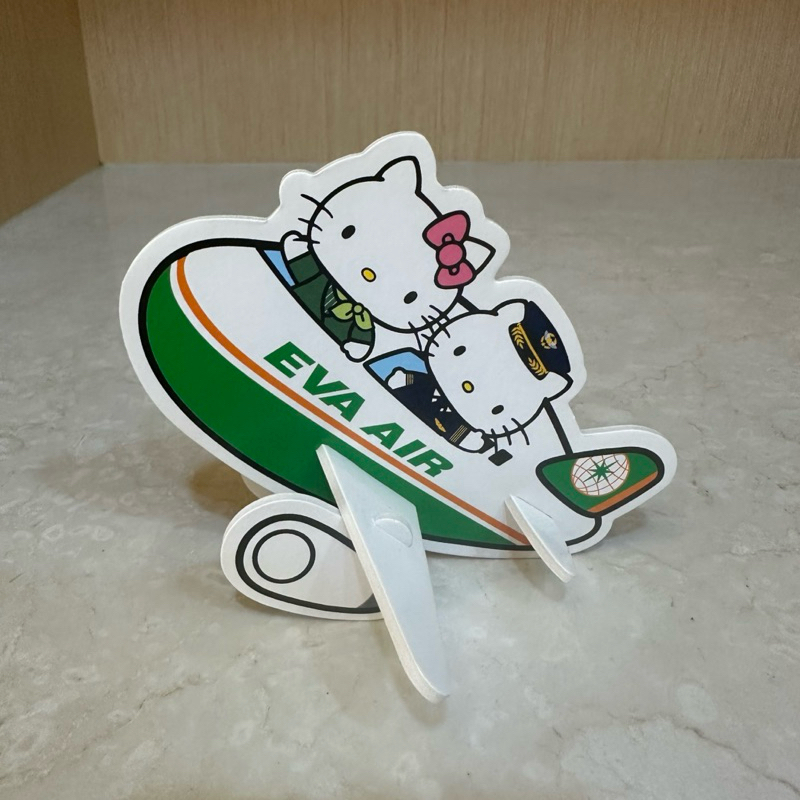 （收藏品）EVA AIR 長榮航空 Hello Kitty 飛機模型