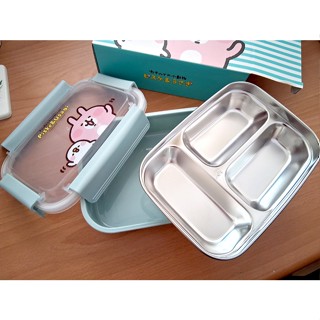 全新 正品 卡娜赫拉的小動物便當盒 分層便當盒 304餐盒