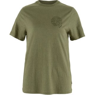Fjallraven Hemp Blend Out Here T-shirt W 女款有機棉短袖上衣 綠