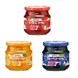 +爆買日本+ Kanpy 加藤 300g 果醬 草莓/藍莓/柑橘風味 抹醬 玻璃瓶裝 吐司麵包塗抹醬 日本原裝 日本進口
