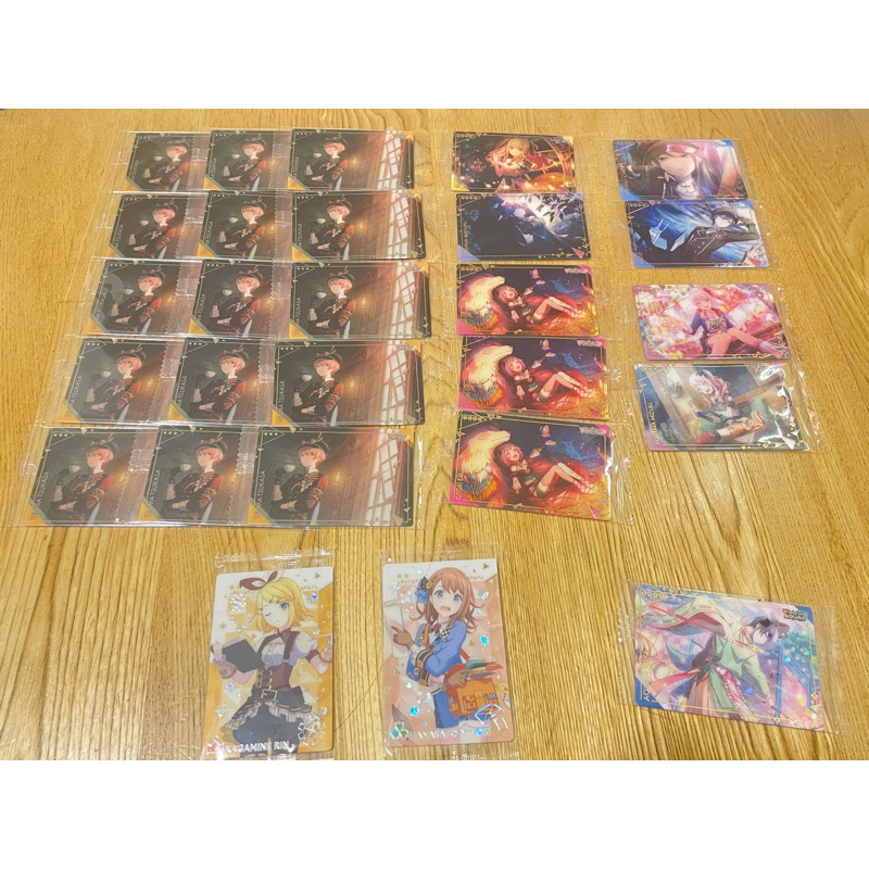世界計畫 威化餅卡 天馬司 青柳冬彌 鏡音連 鏡音鈴 草薙寧寧 鳳笑夢