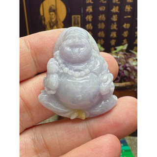 天然翡翠A貨-可愛歡喜彌勒佛 商品編號050103