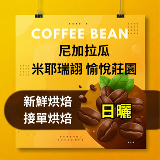 ★玖冠咖啡★尼加拉瓜 米耶瑞詡 愉悅莊園 日曬 /接單烘焙/精品咖啡豆/單品咖啡豆/手沖咖啡/義式咖啡
