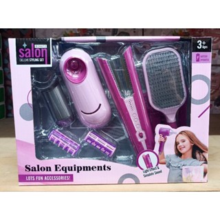 🎀現貨臺灣🎀兒童美髮師套裝玩具🎉模擬美髮沙龍門市套裝 美容美髮 安撫益智 手眼協調 親子互動🎉家家酒 化妝玩具 生日禮物