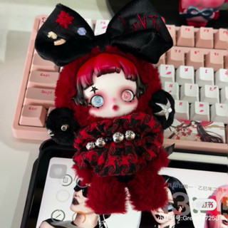 現貨❤️POP MART SKULLPANDA 6Khz 歐洲限定SP 毛絨吊飾 泡泡瑪特 娃娃 公仔